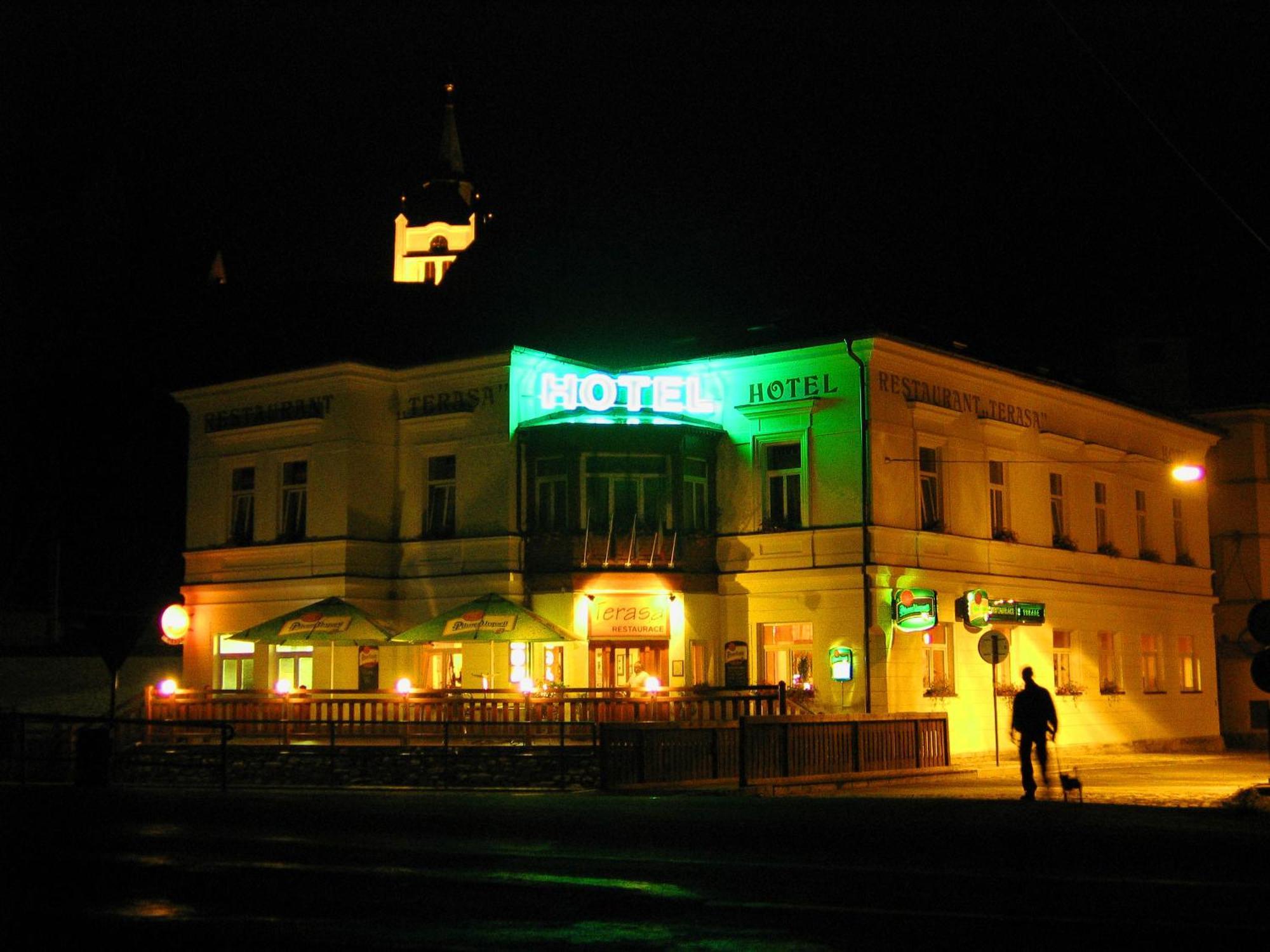 Hotel Terasa Vimperk Eksteriør bilde